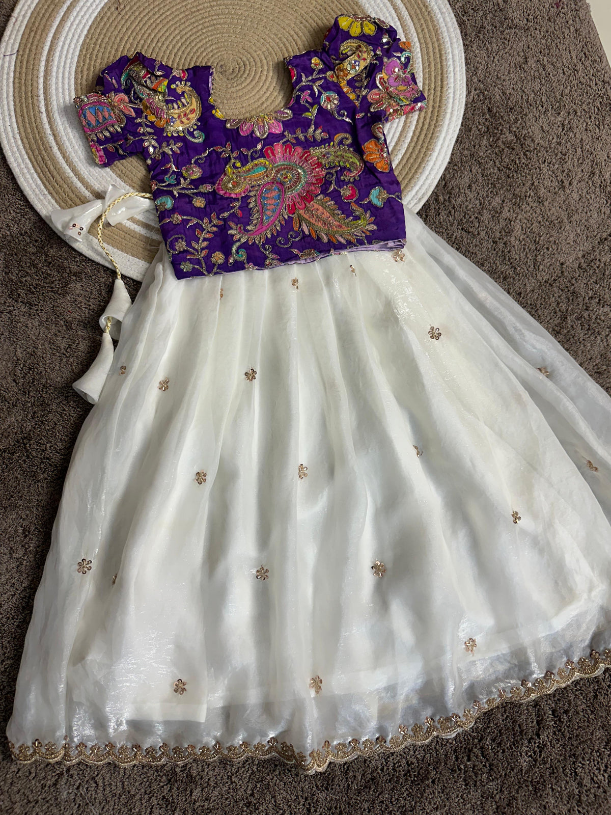 Kids cute fendy silk beeds work sets