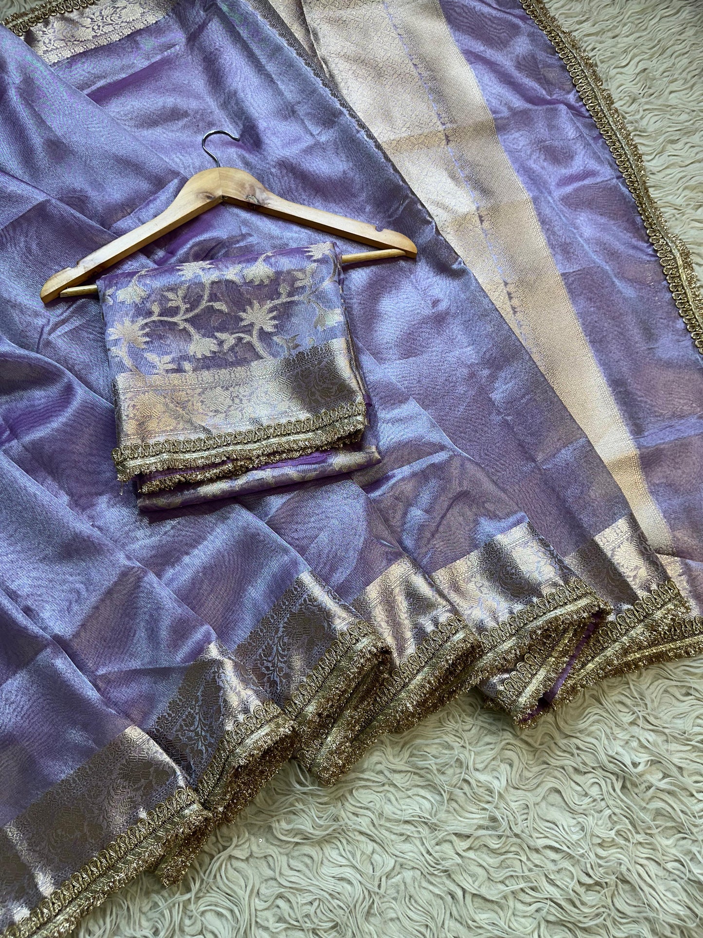 Pure weaving Zari Trendy Saree