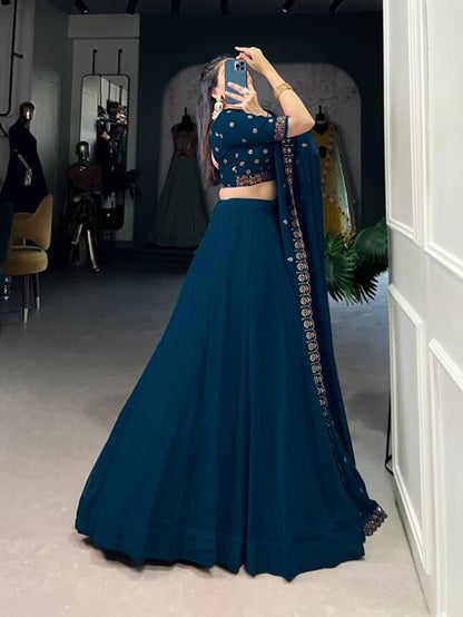 Georgette Glam Party Lehenga