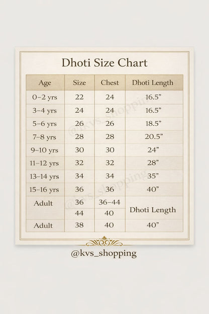 🌟 Festive Special Boys dhoti set