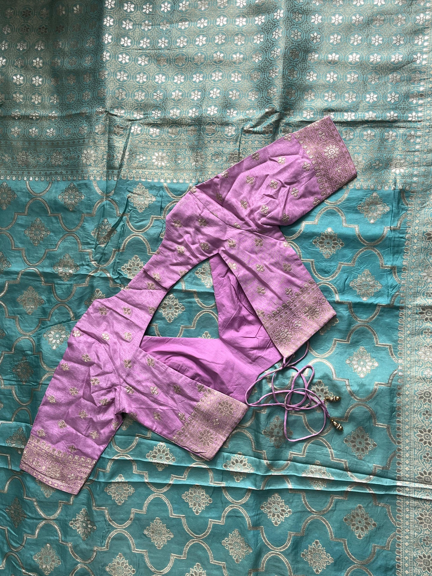 Royal Banaras Premium Classic saree with stitched blouses