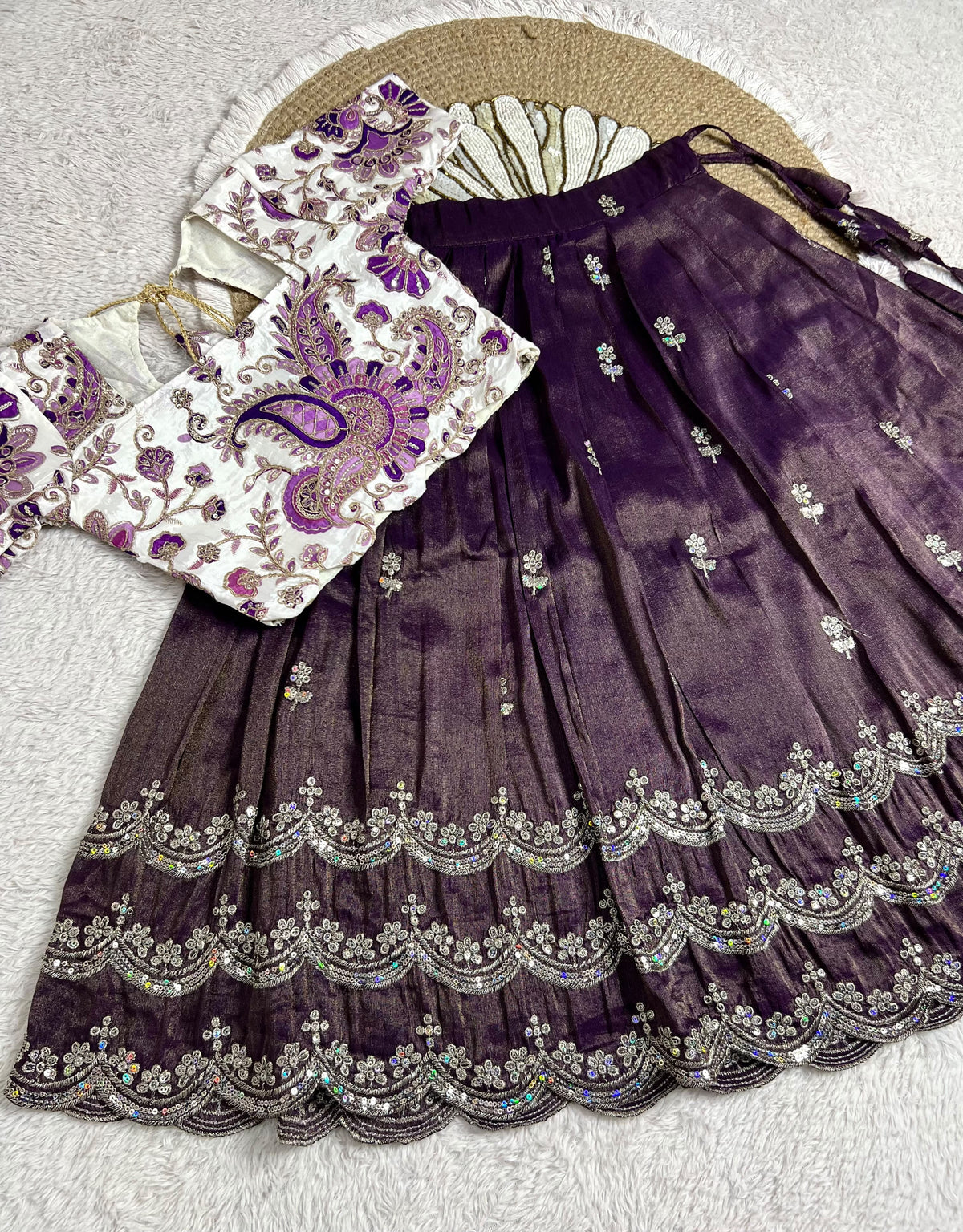 Kids 3 layer viscose tissue cute sets