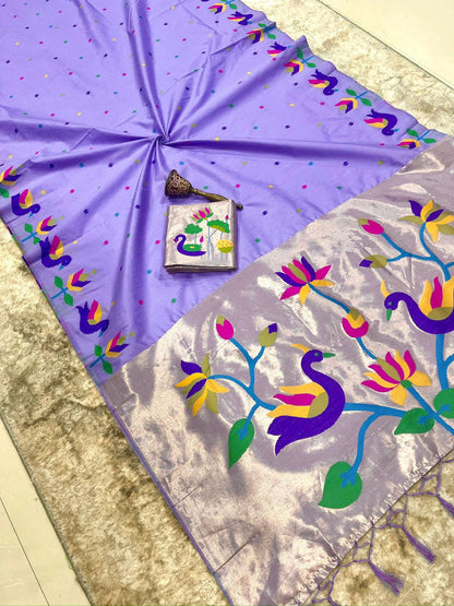 Khadi row silk vintage style zari saree