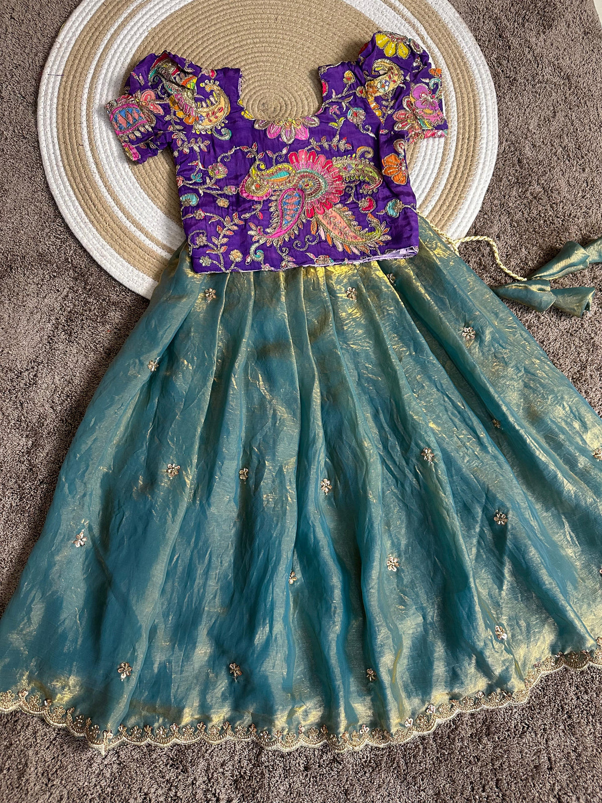 Kids cute fendy silk beeds work sets