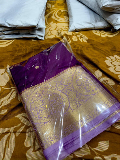 Vintage Dupion soft silk weaving sarees