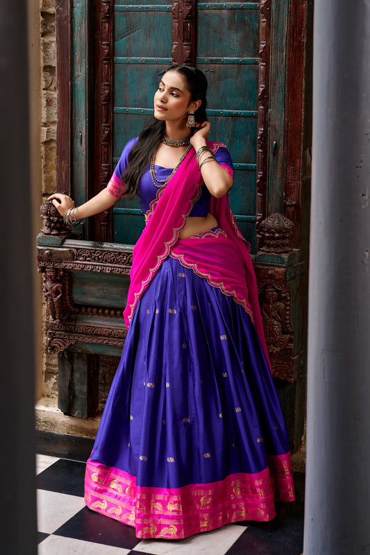 Tarika south india style designer lehenga