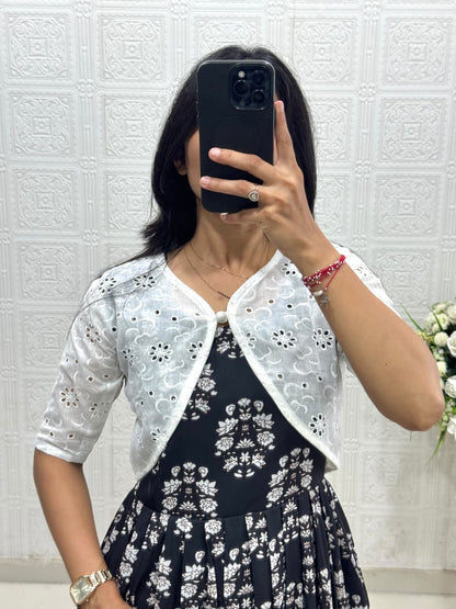 Hakoba koti cafe gown 2 in 1 model