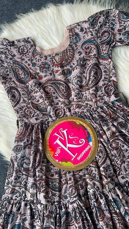 Pocket Kalamkari cafe gowns