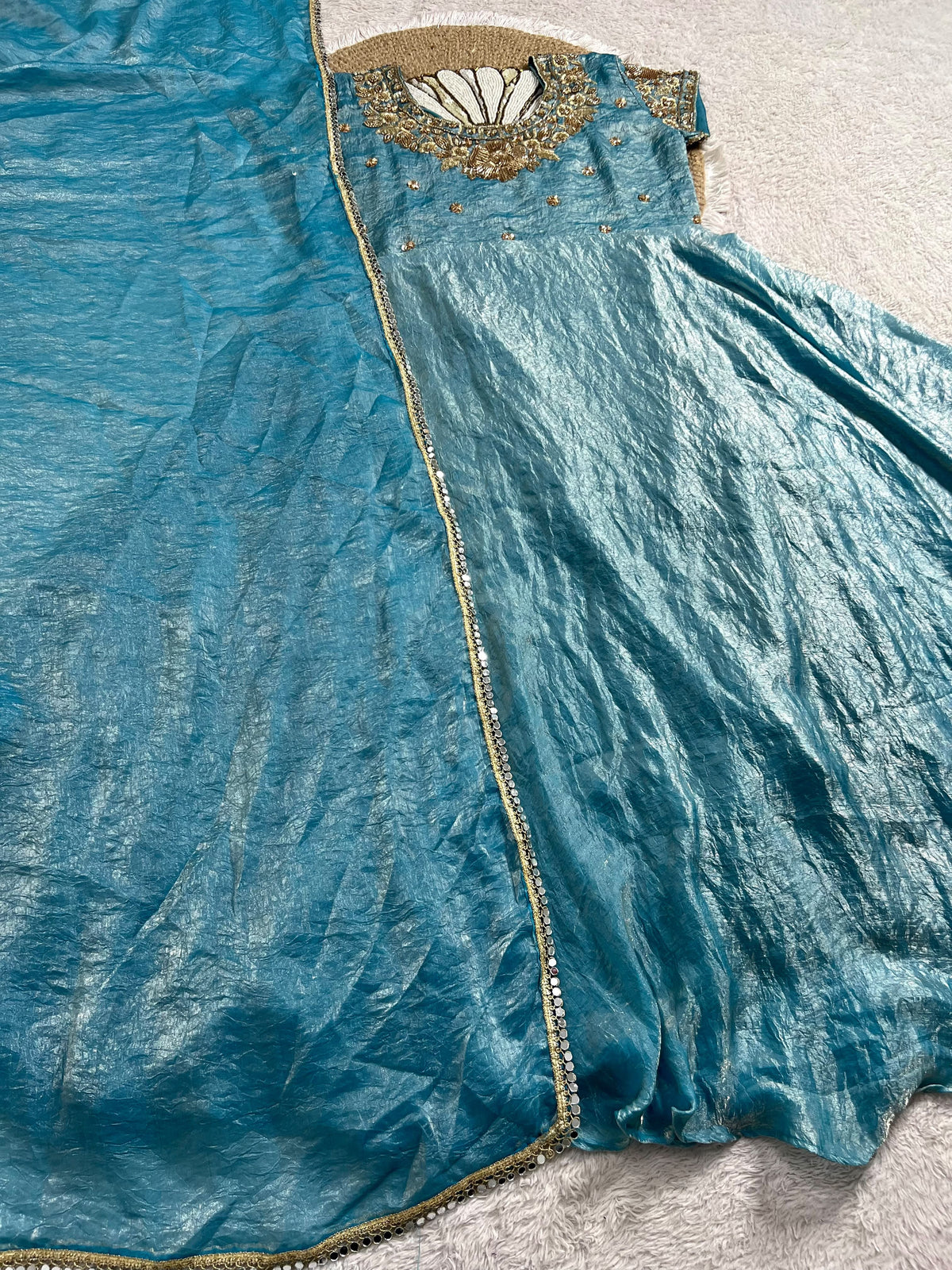 Soft crush cafe work gowns