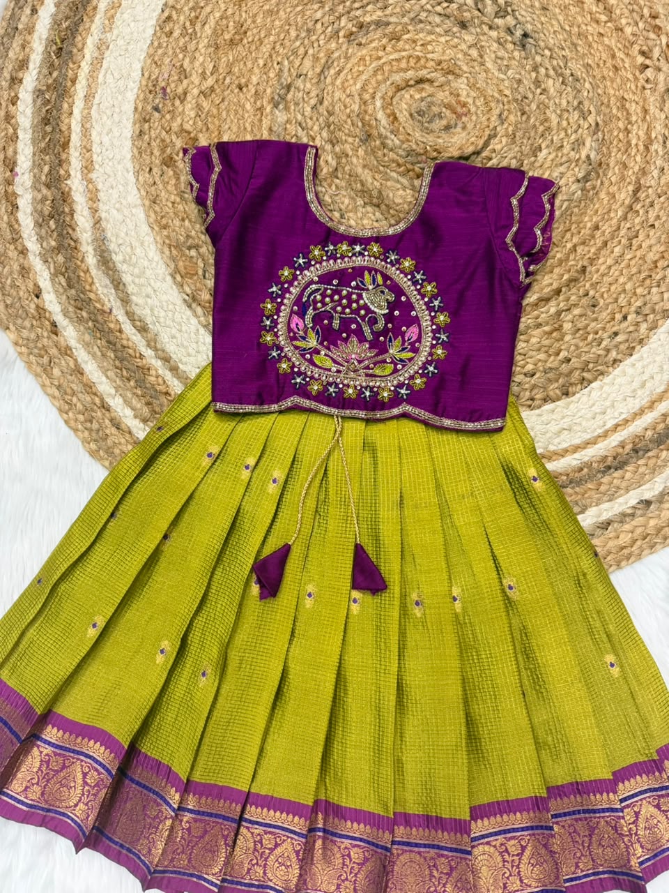 Baby girl cute set with brother kurta set combo