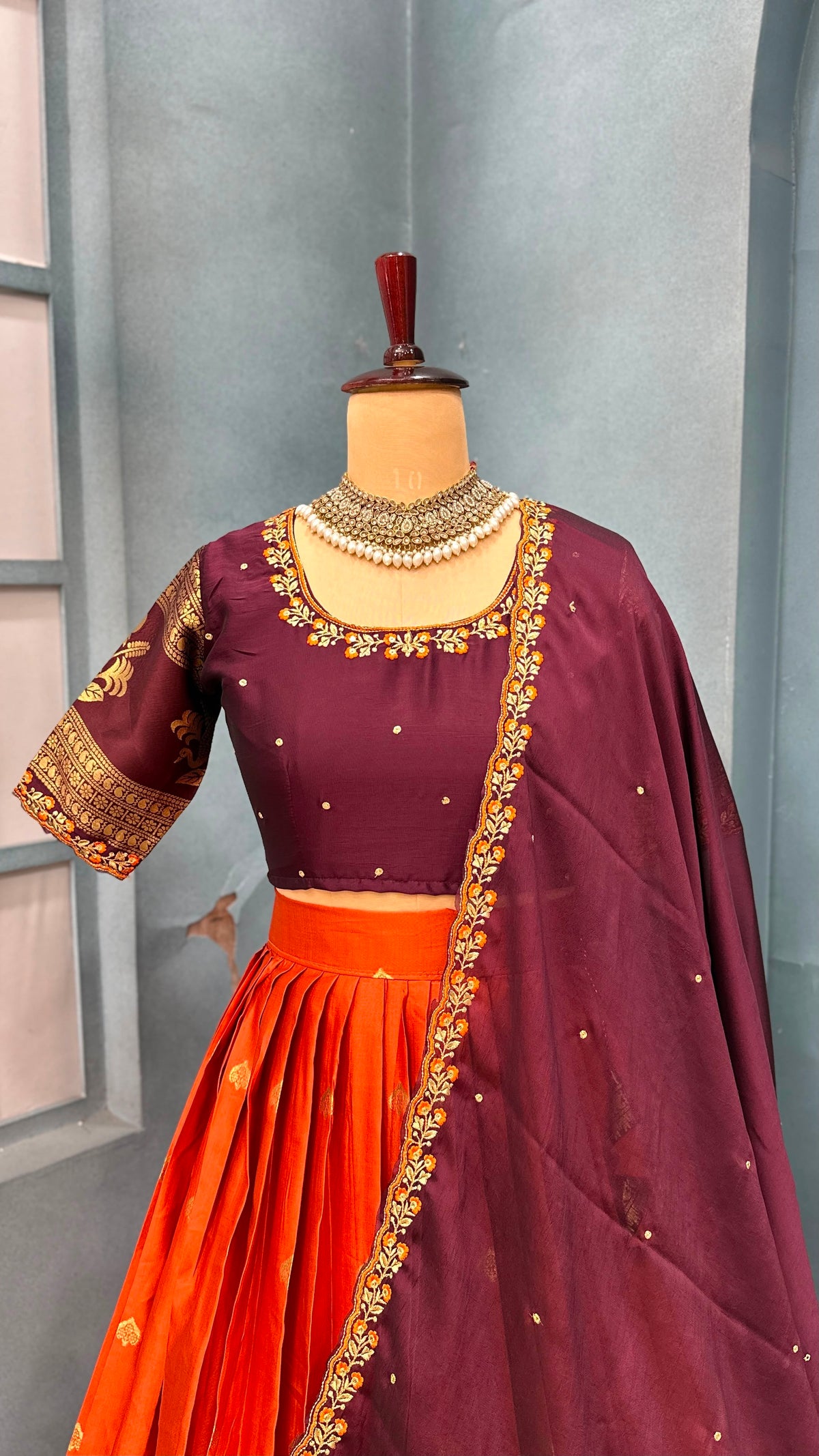 Kanjivaram sravanamasam Designer semiPattu Lehenags