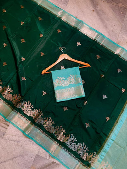 Vintage Katan silk premium Desginer saree