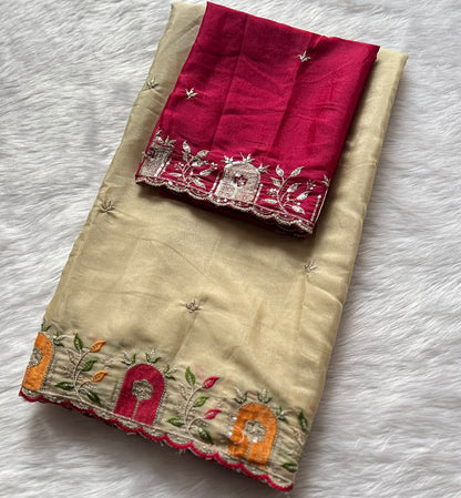 Georgette budget  sarees elegant and beautiful