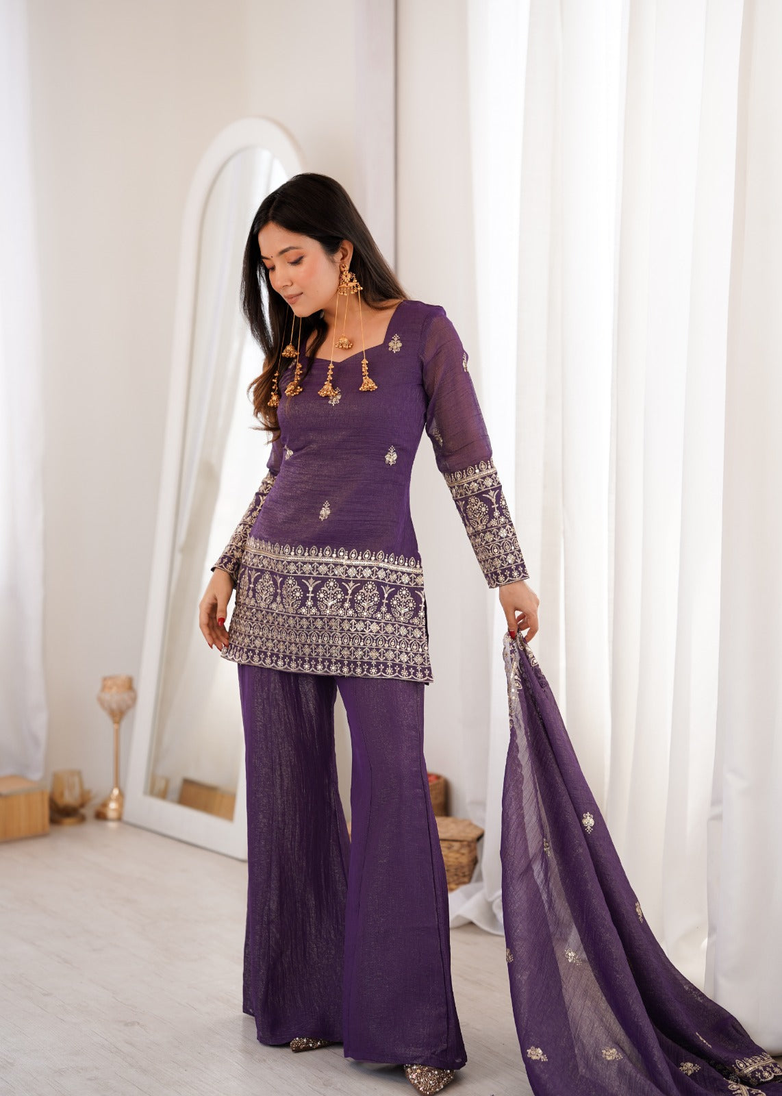Anarkali crunchy Bollywood style