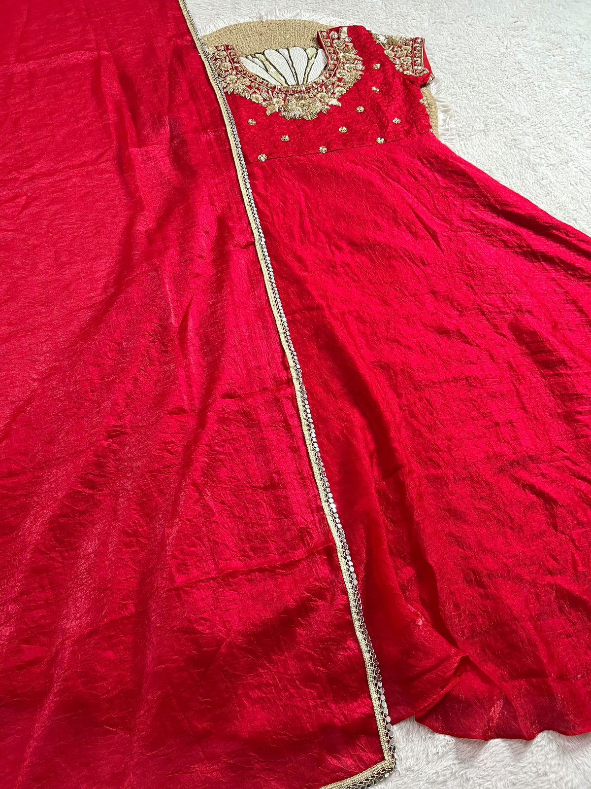 Soft crush cafe work gowns