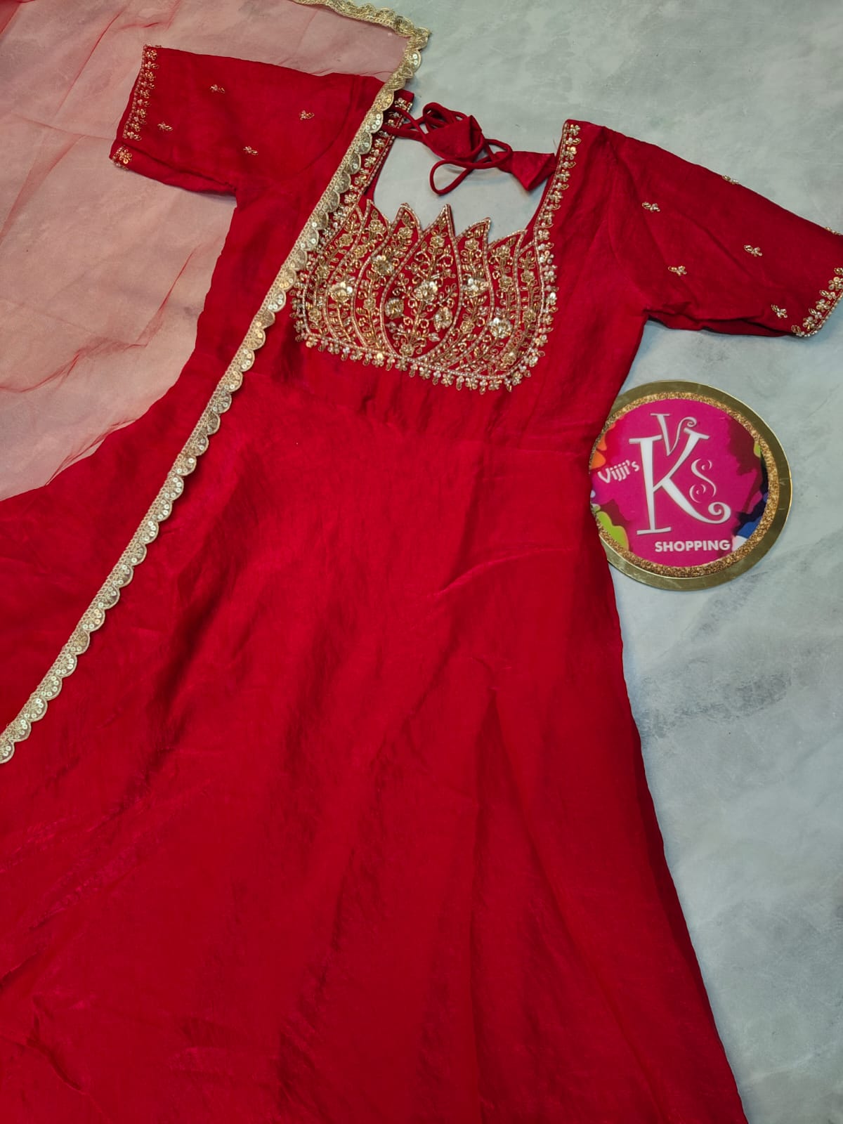 Fendi crush Lotus Cafe Gown