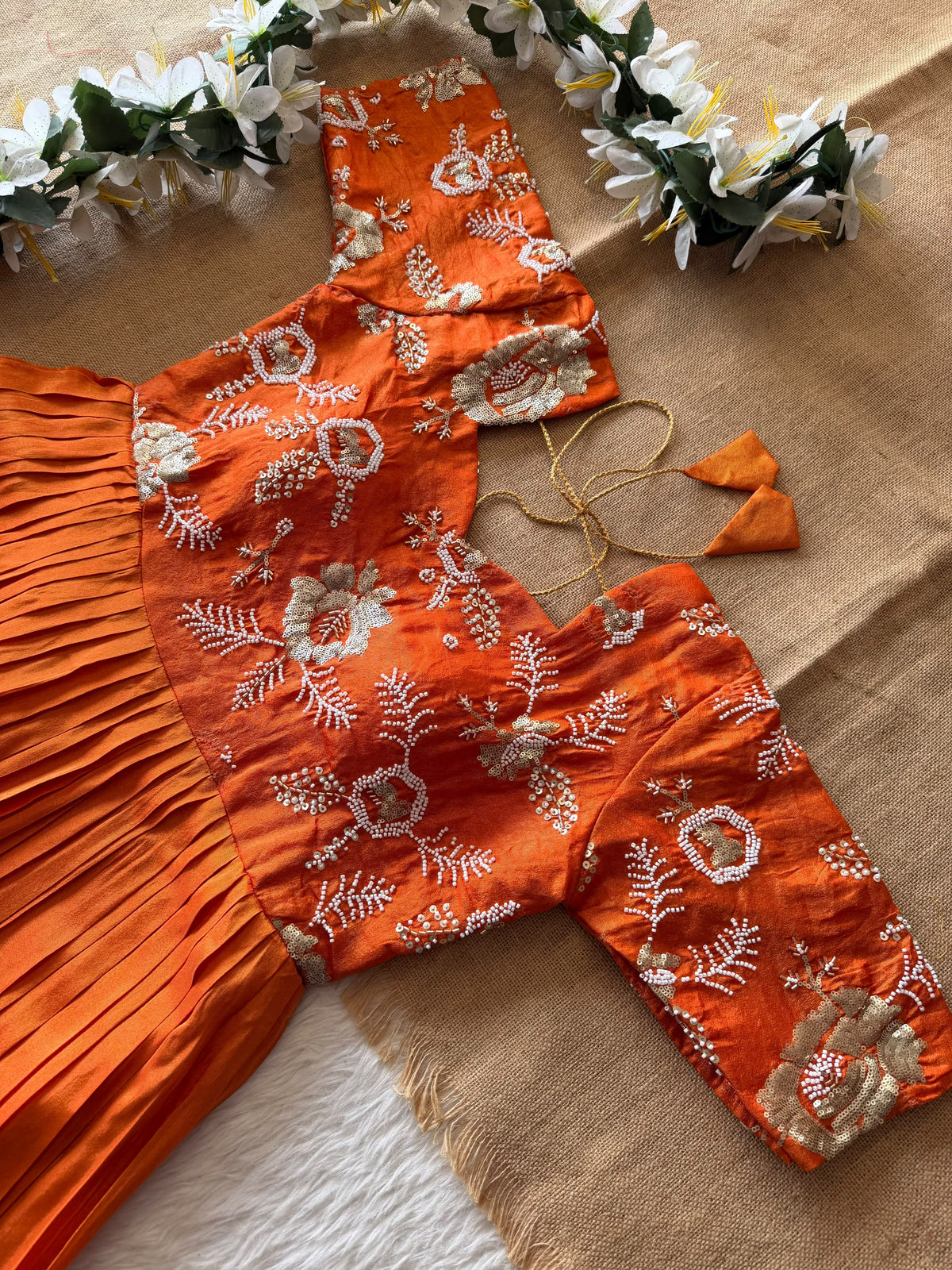 Party wear Maggam work gown