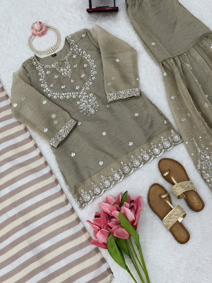 Anarkali model Sharara sets