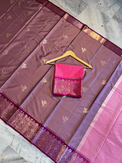 Budget classic traditional Katan soft silk saree