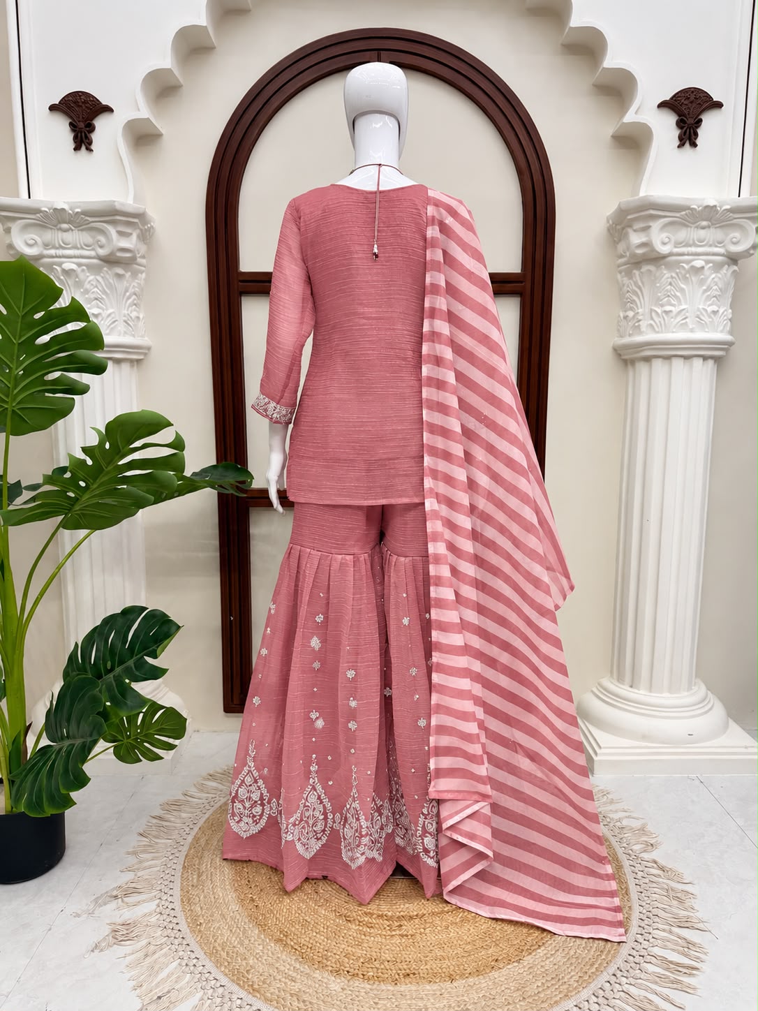 Anarkali model Sharara sets