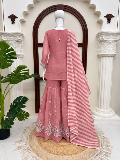 Anarkali model Sharara sets