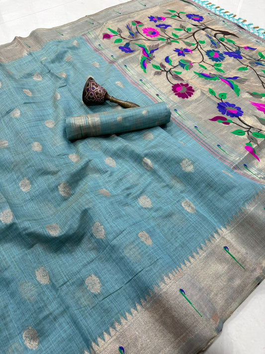 Munga Cotton Soft trendy look Budget muniya saree