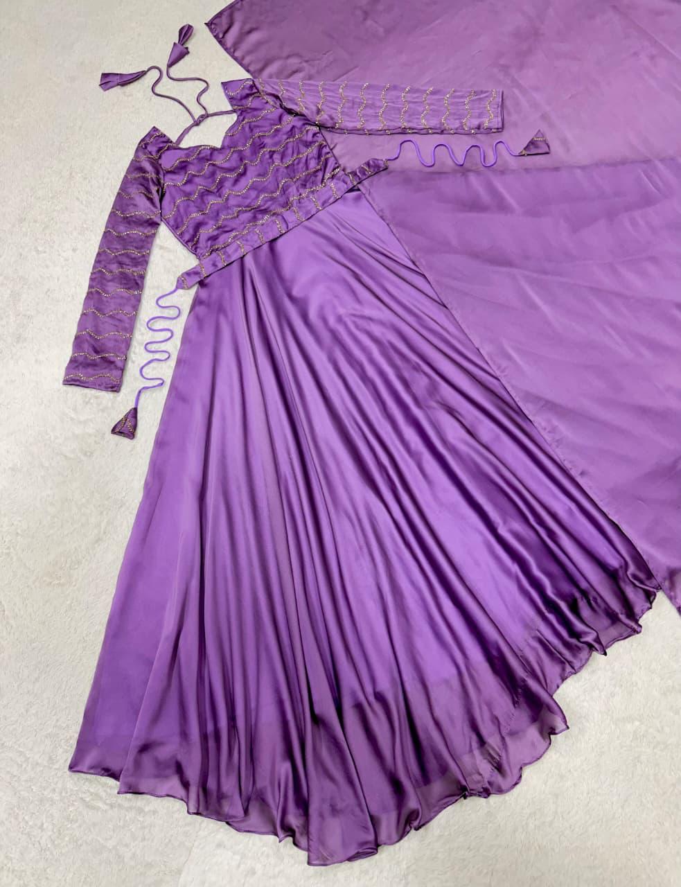 Rangoli silk cafe gowns