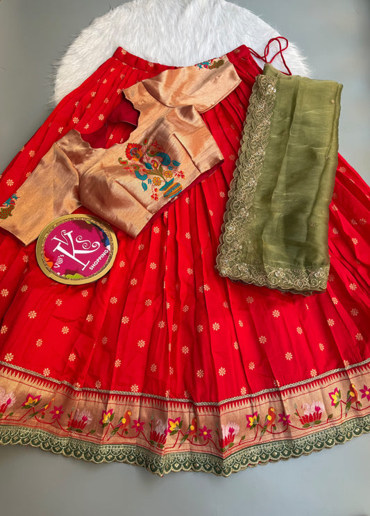 Diwali special Paithani lehenga