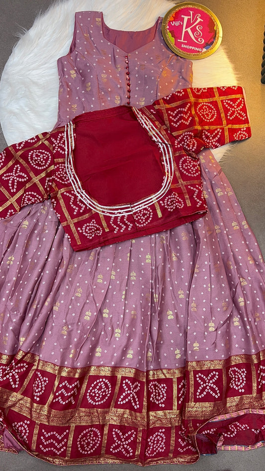 Mali Bandhini classic 2 in one gowns