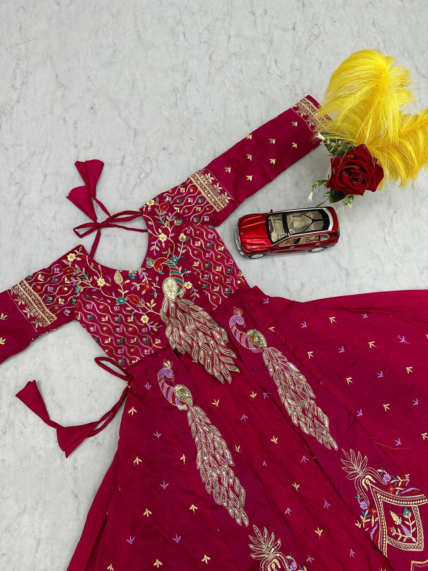 Kids cute peacock Desginer sets