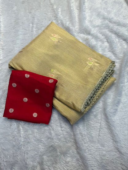 Budget Viscose tissue silk saree