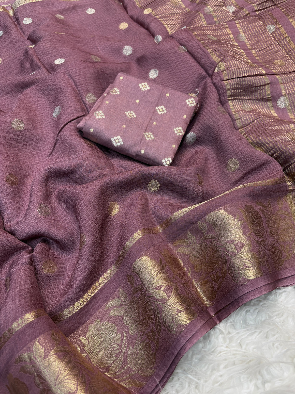 Kota doriya Rose trending traditional saree
