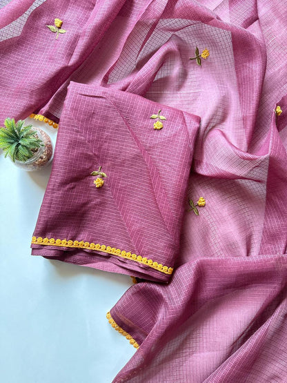 Kota Doriya saree with pure fabric and pure border budget