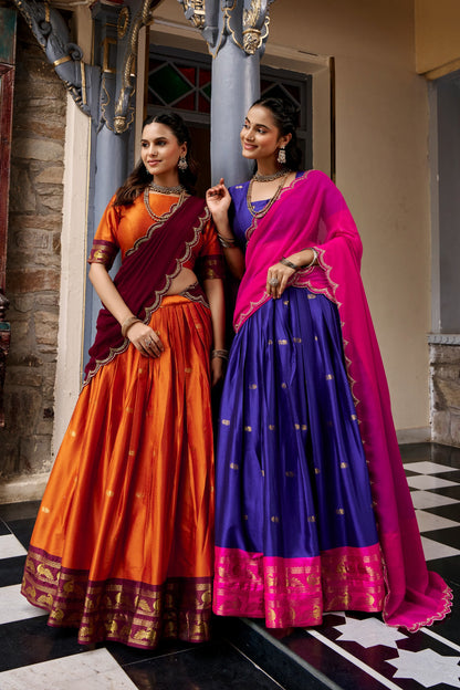 Tarika south india style designer lehenga
