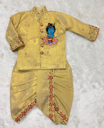 ✨ Krishna Design Maggam Work boys set  ✨