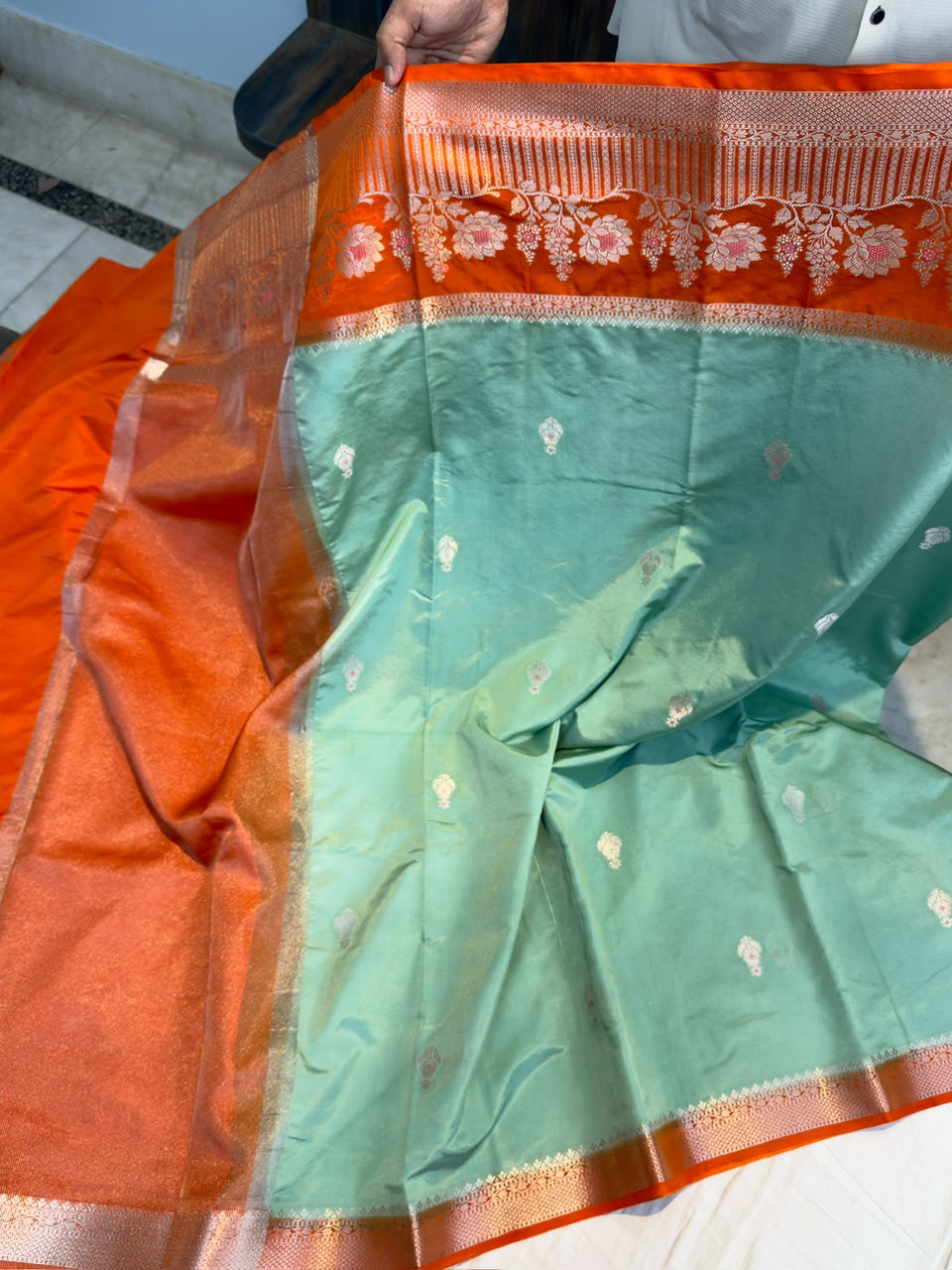 Diwali Special Banarasi  dybl Katan soft silk saree