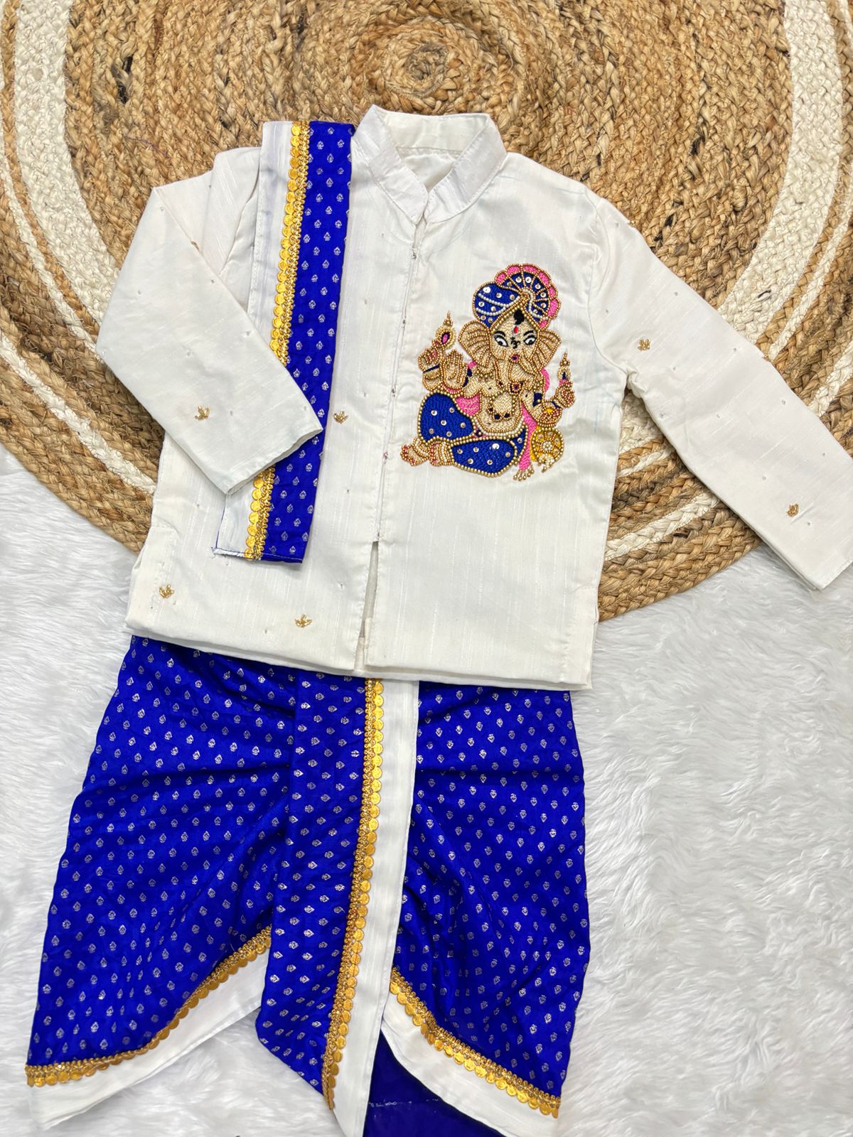 Kids kurta dhoti set