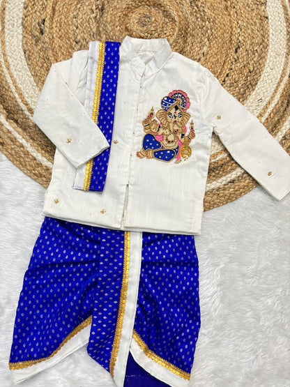 Kids kurta dhoti set