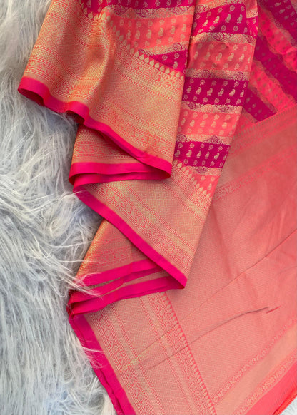 Banarasi Silk Classic LEHERIYA saree