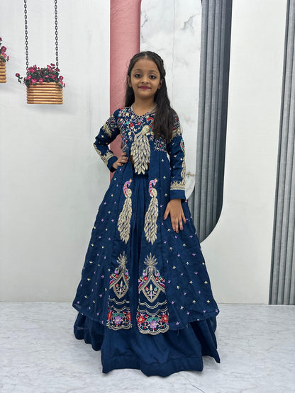 Kids cute peacock Desginer sets