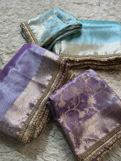 Pure weaving Zari Trendy Saree