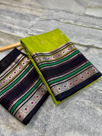 Budget Vintage Saree with classic warm silk