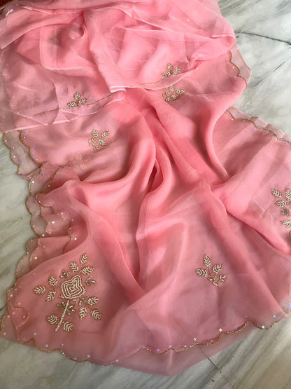 Trending budget pure soft chiffon sarees