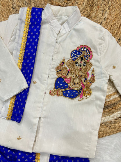 Kids kurta dhoti set