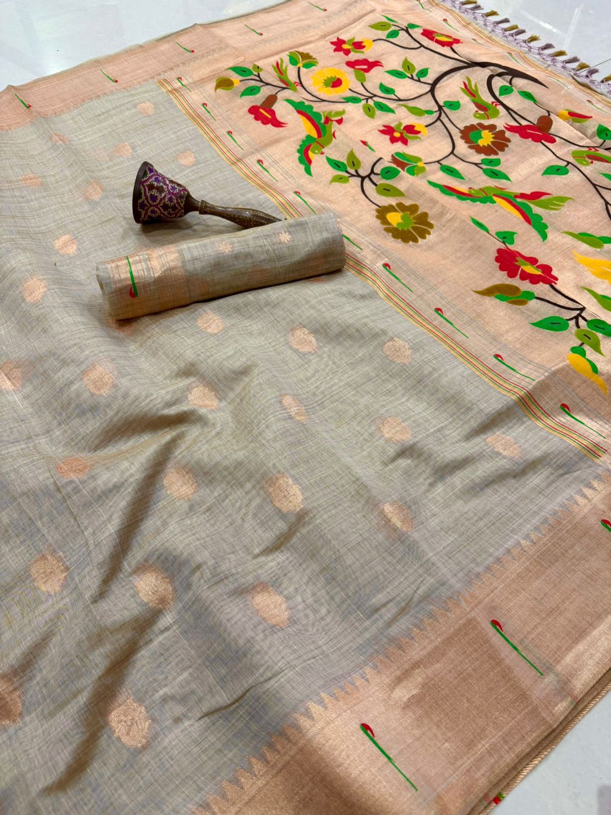 Munga Cotton Soft trendy look Budget muniya saree