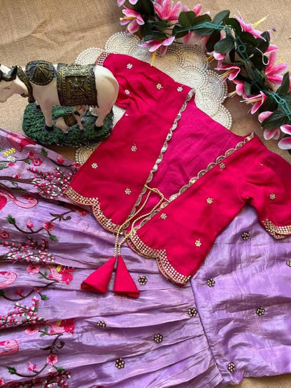 Kids Party wear Gowns with Coat