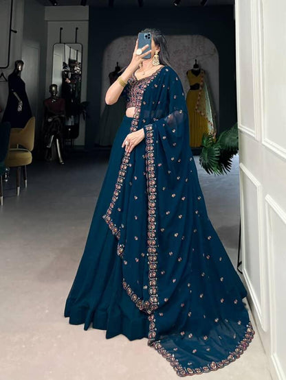 Georgette Glam Party Lehenga