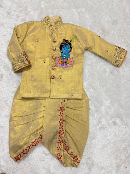 ✨ Krishna Design Maggam Work boys set  ✨