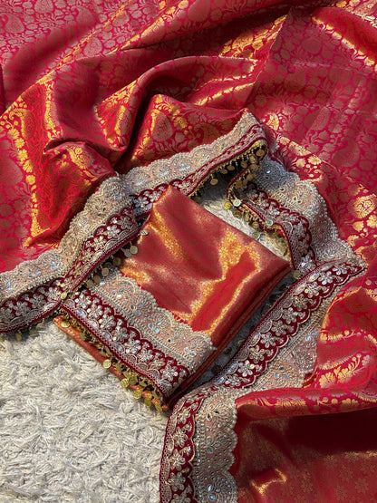 Banarasi Bridal Kanjeevaram saree