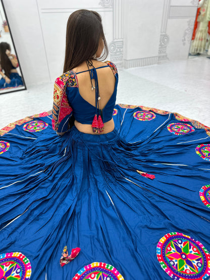 Navarathri dance lehenga Pure Cotton Dance